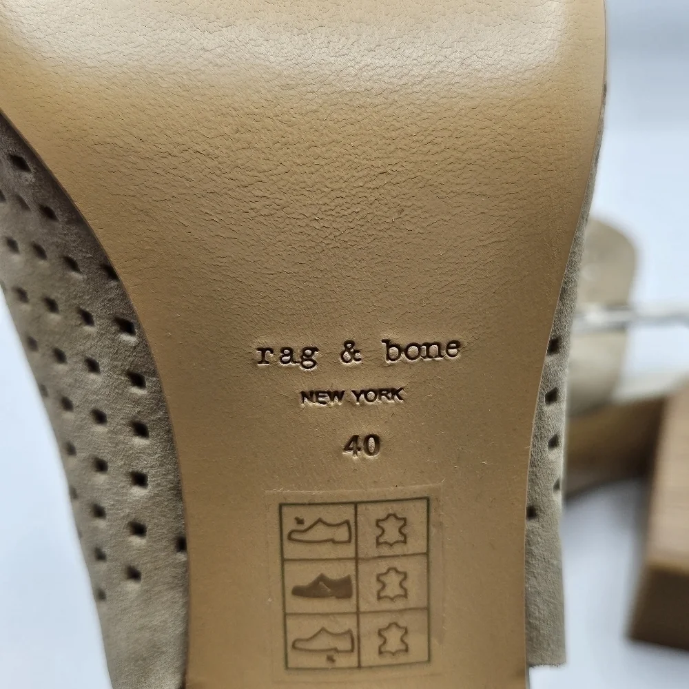 NWB Rag & Bone Leigh ND sandals size 40/10